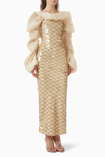 Sequin-embellished Dress