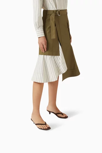 Annie 35 Thong Sandals in Suede