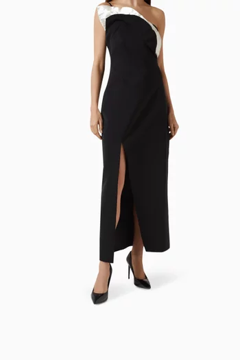 حذاء كلاسيك أنجا بكعب 105 مم جلد لامع