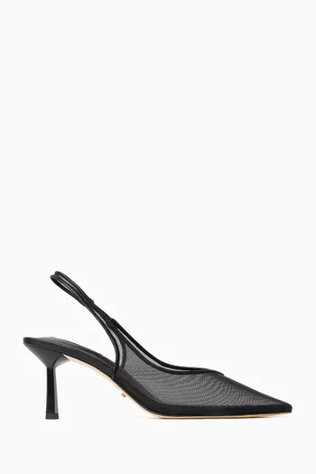 Breeze 75 Slingback Pumps in Mesh