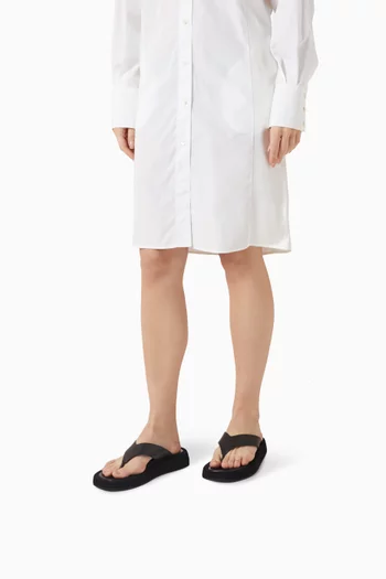 Ives Platform Sandals in Leather