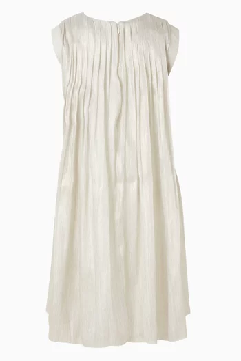 فستان بطيات