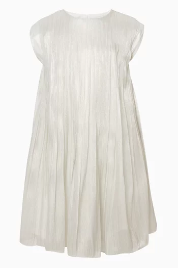 فستان بطيات