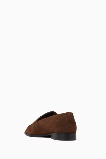 Zaha Loafers in Suede Leather