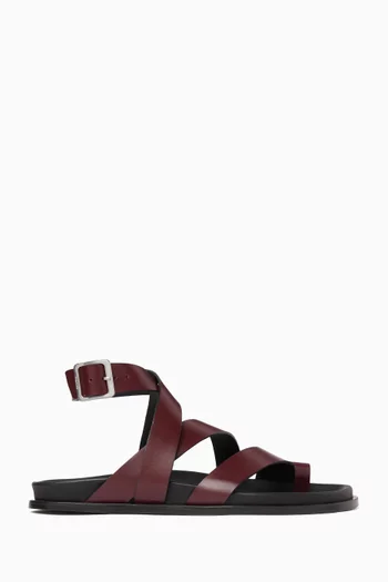 Tide Sandals in Leather