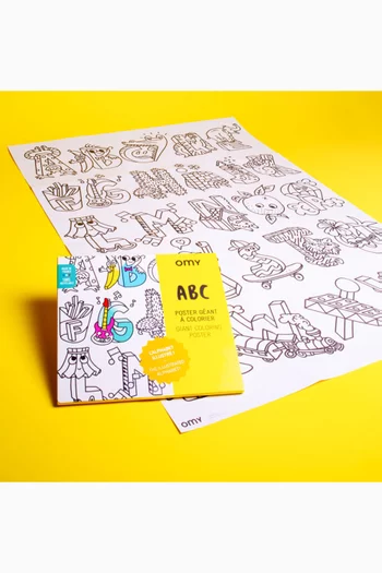 ABC Poster & Pens Set