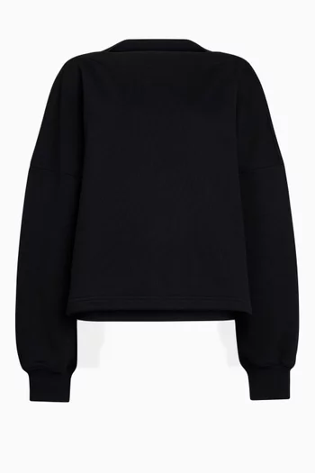 Boatneck Sweater in Knit