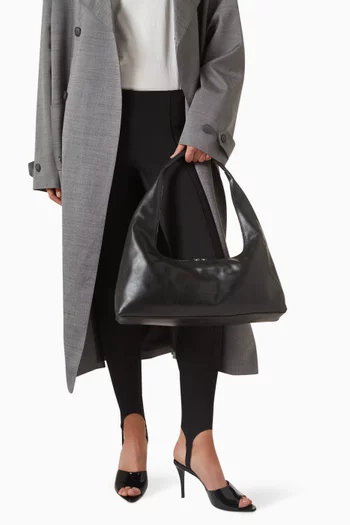 Large Hobo Bag in Cow Leather