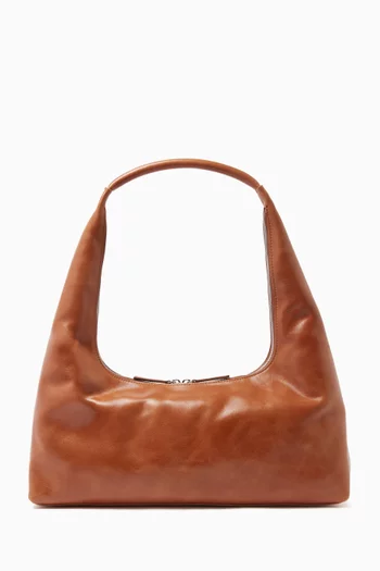 Large Hobo Bag in Cow Leather