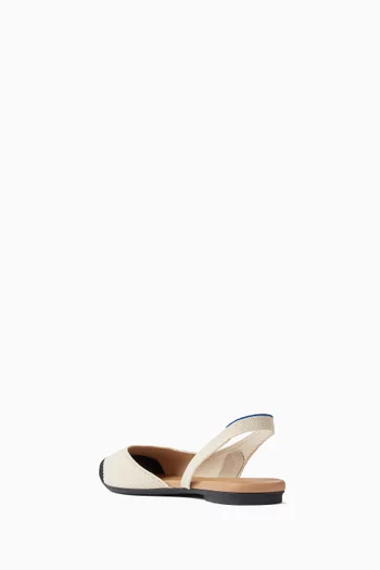 The Almond Slingback Flats