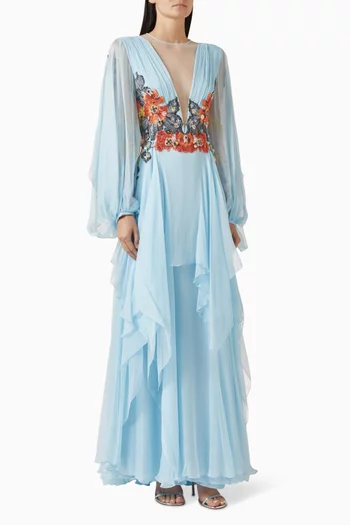 Teya Embellished Gown