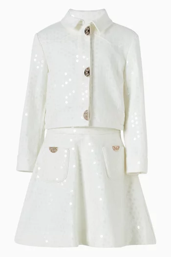 Sequin-embellished Skirt