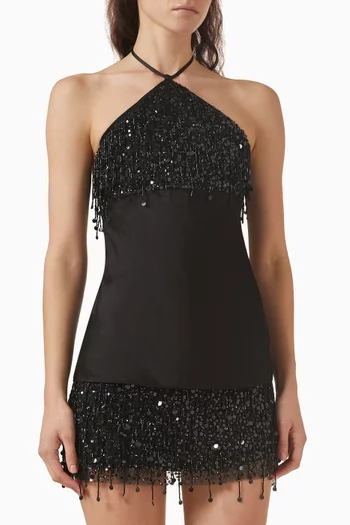 بلوزة روزانا مطرزة بالخرز