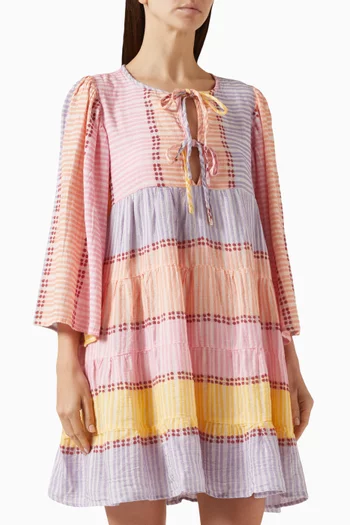 فستان زكار بحزام