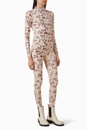 Toile de Jouy Base Layer Set
