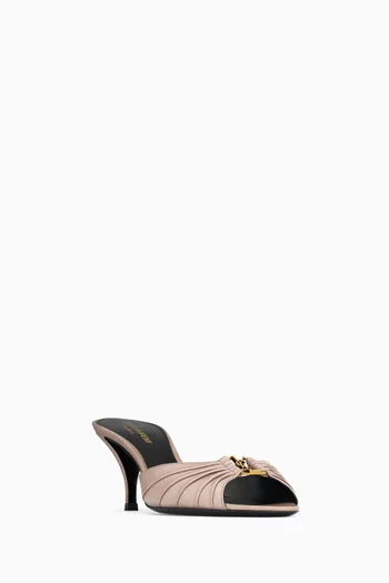 حذاء مفتوح بابيلون جلد عجل