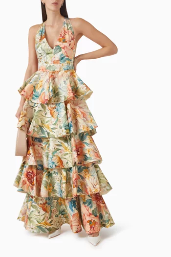 فستان فيرناندا بطبقات متعددة