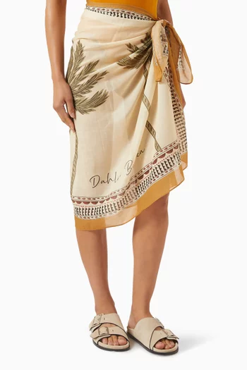 باريو بنقشة أشجار نخيل