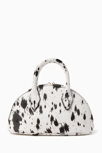 Adler Top Handle Bag in Calf Hair