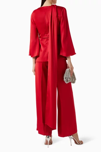 Embellished Top & Pants Set