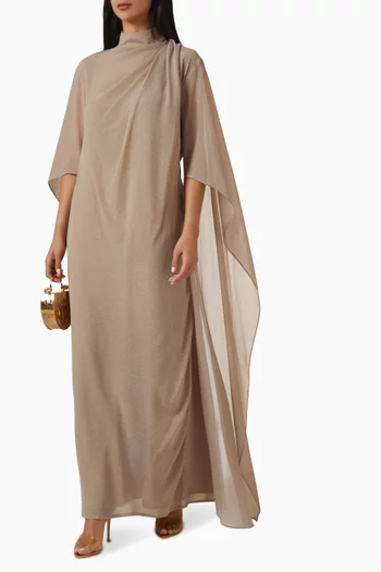 Drape Dress in Chiffon