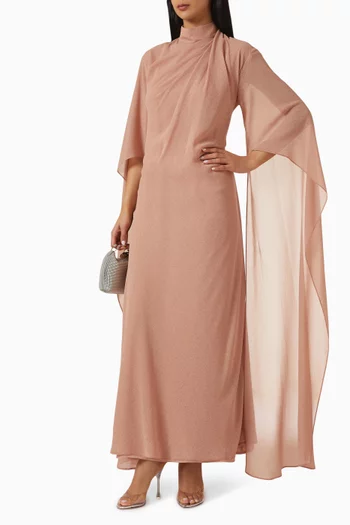 Drape Dress in Chiffon