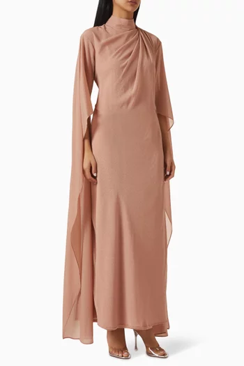Drape Dress in Chiffon