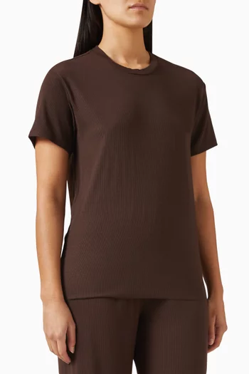 Boyfriend T-shirt in Cotton Modal