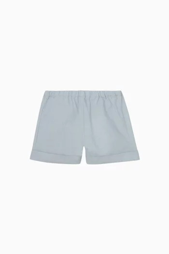 Ecady Shorts in Chambray