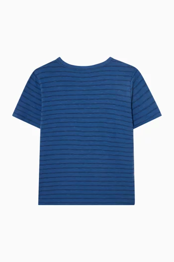 Elrador Striped T-shirt in Cotton