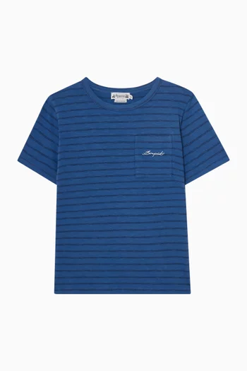Elrador Striped T-shirt in Cotton