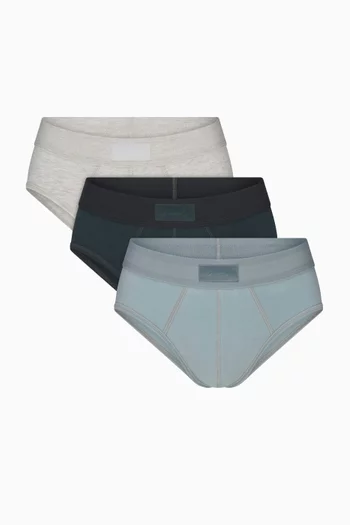 طقم سراويل قطن، 3 قطع