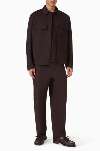 Lightweight T-shirt in Wool