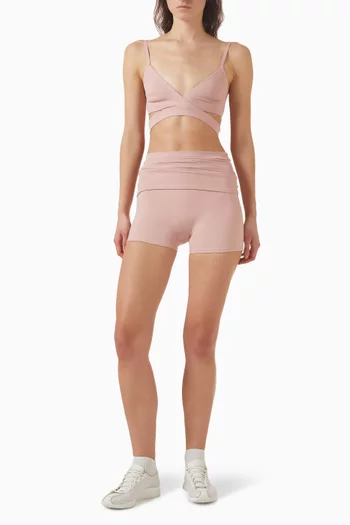 Matte 3" Foldover Shorts