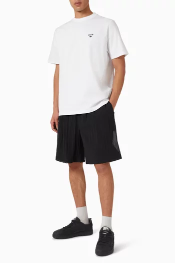 Drawstring Shorts in Mesh