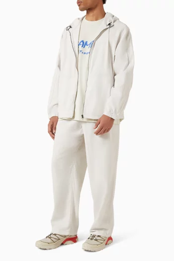 تي شيرت مصبوغ بطبعة شعار Freedom قطن جيرسيه