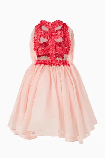 Seline Lace-back Dress