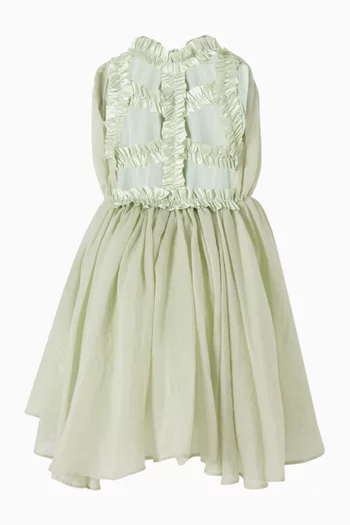 Seline Lace-back Dress