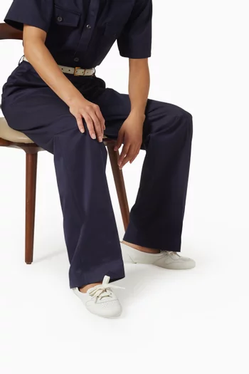 Vault Ballerina Flats in Nappa Leather