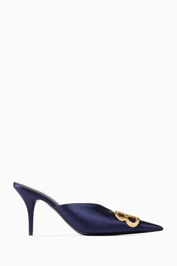 BB 80 Knife Mules in Satin