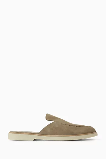 Calpe Mules in Suede