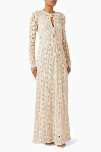Niccola Macrame Dress