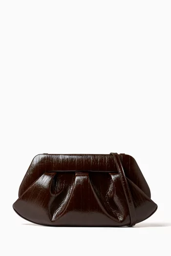 كلاتش بيوس بتصميم مستطيل جلد صناعي