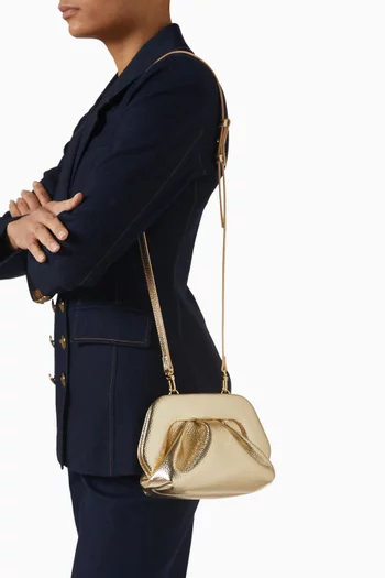 كلاتش بيوس صغير جلد لامع