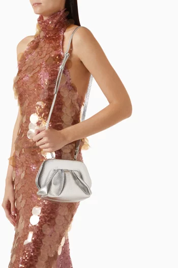 كلاتش بيوس صغير جلد لامع