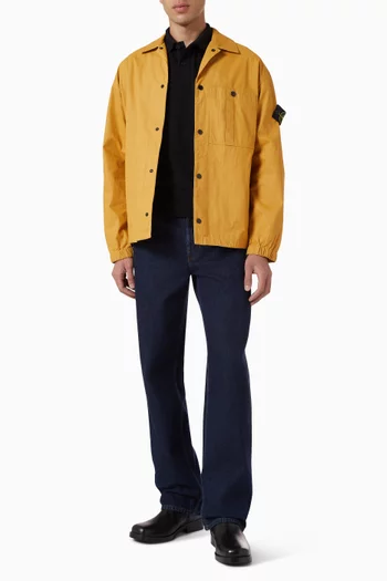 Ripstop Overshirt in Coated-cotton