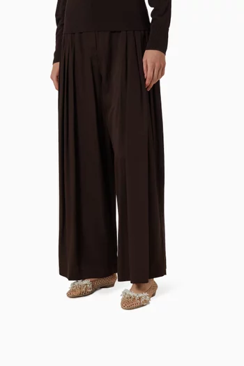 Demi Ballerina Flats in Rubber Jelly