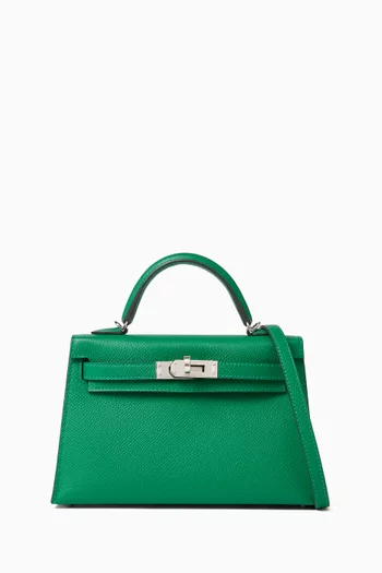 Unused Kelly 20 Bag in Epsom Leather