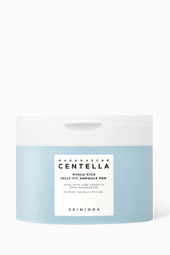 قطع قطنية مدغشقر سنتيلا جيلي فيت أمبول بالهيالورونيك والسيكا، 60 قطعة