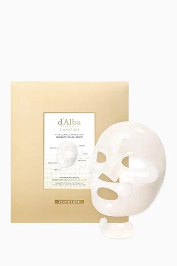 Signature Vita Capsule Anti-Aging Collagen Hydrogel Mask 8 Shape, 44g*4ea